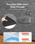 Rug Pad 2.44x1.52m Non-slip Carpet Felt Cushion Rubber Gripper