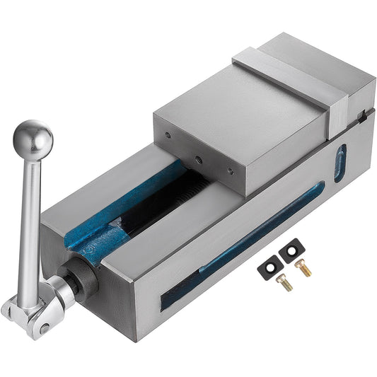 Milling Vice 4"/100mm,Bench Clamp Vice Nodular Cast Iron Material,Clamping Vice Clamping Force 19KN Max, Milling Machine Vice