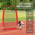 Baseball Batting Cage Screen 7x4ft Portable Pitching Net Protector