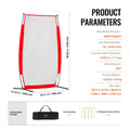 Baseball Batting Cage Screen 7x4ft Portable Pitching Net Protector