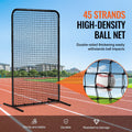 Baseball Batting Cage Screen 7x4ft Softball Pitching Net Protection