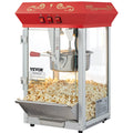 Popcorn Maker 850W 8oz Red Countertop Machine 48 Cups