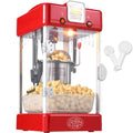 Popcorn Maker Machine 300W 2.5oz Red Tabletop Electric