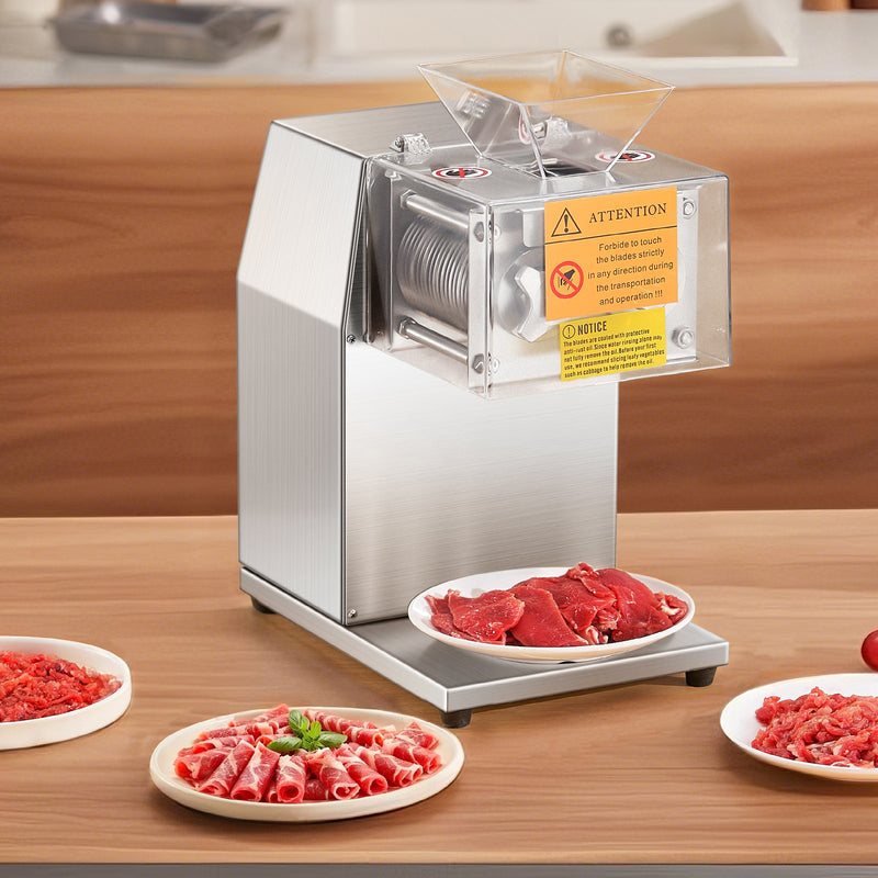 Electric Meat Slicer 850W Commercial Meat Cutter Machine
