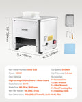 Electric Meat Slicer 550W Commercial Cutting Machine