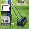 Lawn Roller 24 Inch 13 Gallon Sand Water Fill Steel Garden Yard