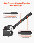 Sheet Metal Shear 16 Gauge Rotary Hand Cutter 1.5mm Capacity