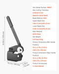 Sheet Metal Shear 16 Gauge Rotary Hand Cutter 1.5mm Capacity
