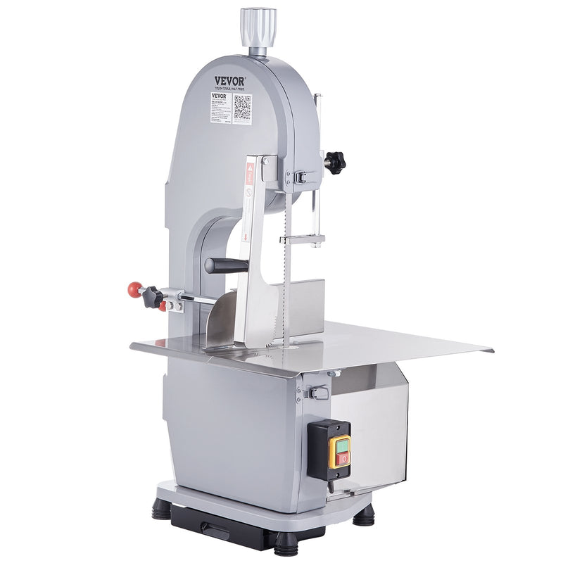 Commercial Electric Meat Bandsaw 1100W Stainless Steel 19.3