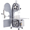 Commercial Electric Meat Bandsaw, 1500W Stainless Steel Countertop Bone Sawing Machine, Workbeach 19.3