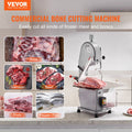Workbeach Electric Meat Bandsaw 1500W Stainless Steel Bone Saw