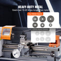 Benchtop Metal Lathe 200x350mm 600W 50-2500 RPM Variable Speed