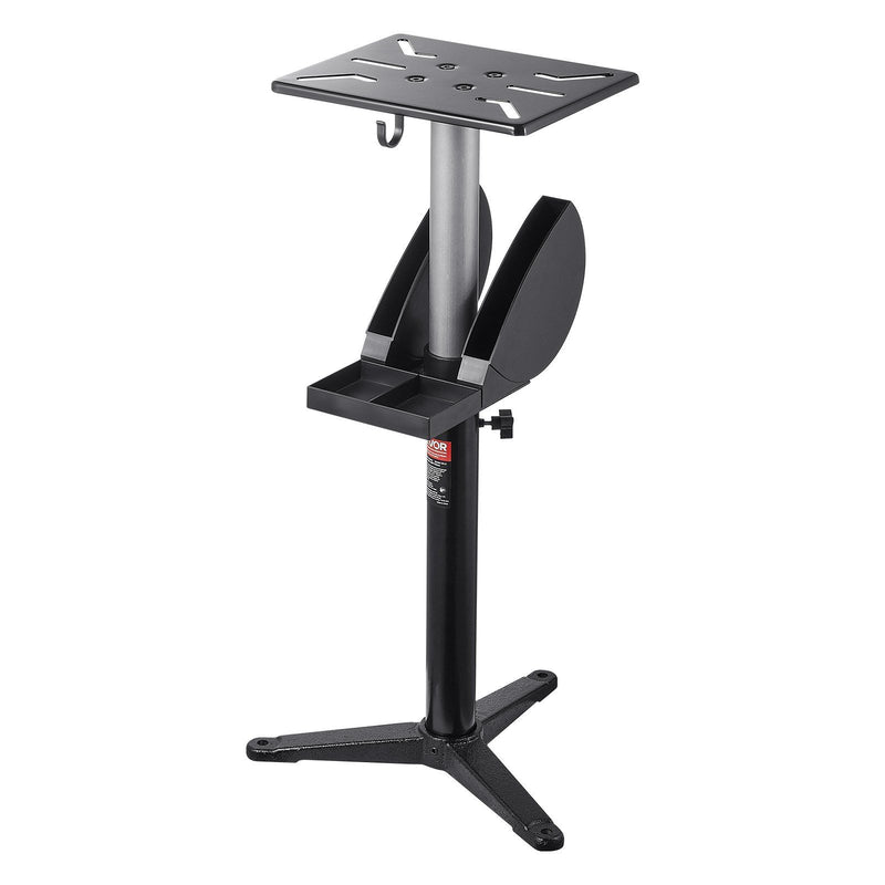 Bench Grinder Stand 31.5x25.4cm Height Adjustable Pedestal Cast