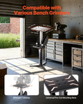 Bench Grinder Stand 31.5x25.4cm Height Adjustable Pedestal Cast