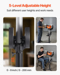 Bench Grinder Stand 31.5x25.4cm Height Adjustable Pedestal Cast