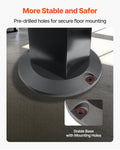 Bench Grinder Stand Heavy-Duty Floor Pedestal 28x17cm Cast Iron
