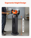 Bench Grinder Stand Heavy-Duty Floor Pedestal 28x17cm Cast Iron