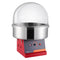 Electric Cotton Candy Machine 1000W Red Stainless Steel