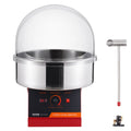 Electric Cotton Candy Machine 1000W Red Stainless Steel