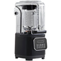 Professional Blender with Shield, Commercial Countertop Blenders, 2L Jar Blender Combo, Stainless Steel 9 Speed & 5 Functions Blender, for Shakes, Smoothies, Peree, and Crush Ice, Black
