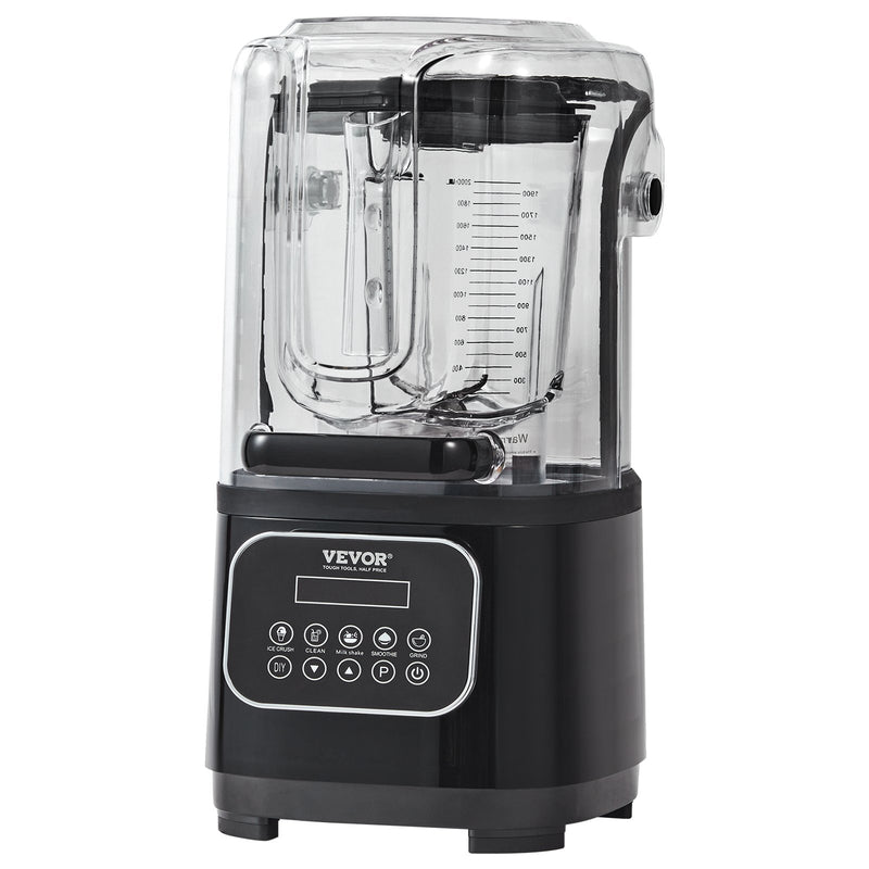 Devanti Commercial Blender 2L 9 Speed Stainless Steel Black