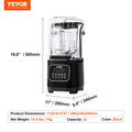 Devanti Commercial Blender 2L 9 Speed Stainless Steel Black