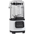 Professional Blender with Shield, Commercial Countertop Blenders, 2L Jar Blender Combo, Stainless Steel 9 Speed & 5 Functions Blender, for Shakes, Smoothies, Peree, and Crush Ice, White
