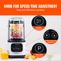 Professional Blender 2L Stainless Steel 9 Speed 5 Function White