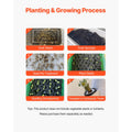 Hydroponic Growing System with Grow Light 30 Pods Hydroponic Tower Garden