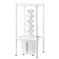 Hydroponic Growing System with Grow Light 30 Pods Hydroponic Tower Garden