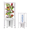 Hydroponic Tower 30 Pods Growing System with LED Grow Light
