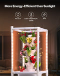 Hydroponic Tower 30 Pods Growing System with LED Grow Light