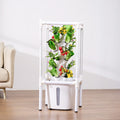 Hydroponic Tower 30 Pods Growing System with LED Grow Light