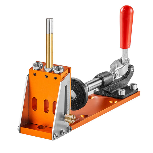 30 Pcs Pocket Hole Jig Kit Adjustable Step Drills Bits Carpentry