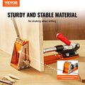 30 Pcs Pocket Hole Jig Kit Adjustable Step Drills Bits Carpentry
