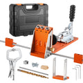 Pocket Hole Jig Kit 12.7-38.1mm Adjustable Woodworking System