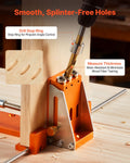 Pocket Hole Jig Kit 12.7-38.1mm Adjustable Woodworking System