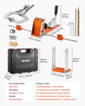 Pocket Hole Jig Kit 12.7-38.1mm Adjustable Woodworking System