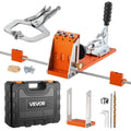Pocket Hole Jig Kit 12.7-38.1mm Adjustable Woodworking System