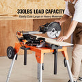 Mitre Saw Stand Tabletop Wheels 330kg Load Capacity Adjustable