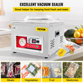 Chamber Vacuum Sealer 220V 6.5 cbm/h Pump Rate Machine