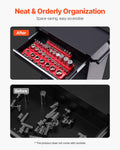 Magnetic Socket Organizer 3PC Set 1/4
