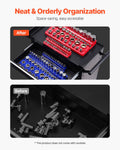 Magnetic Socket Organizer 6PC Set 1/4