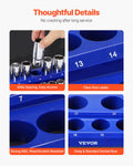 Magnetic Socket Organizer 6PC Set 1/4