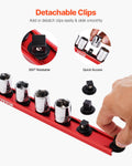 Socket Organizer Rail Set 3PCS 1/4