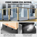 Post Base 101.6x101.6mm 10Pcs Steel Bracket Deck Porch Handrail
