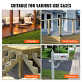 Post Base 101.6x101.6mm 10Pcs Steel Bracket Deck Porch Handrail