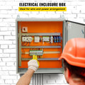 Electrical Steel Enclosure Box NEMA 4 24x24x12 UL Outdoor