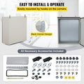 Electrical Steel Enclosure Box NEMA 4 24x24x12 UL Outdoor