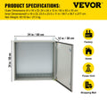 Electrical Steel Enclosure Box NEMA 4 24x24x12 UL Outdoor